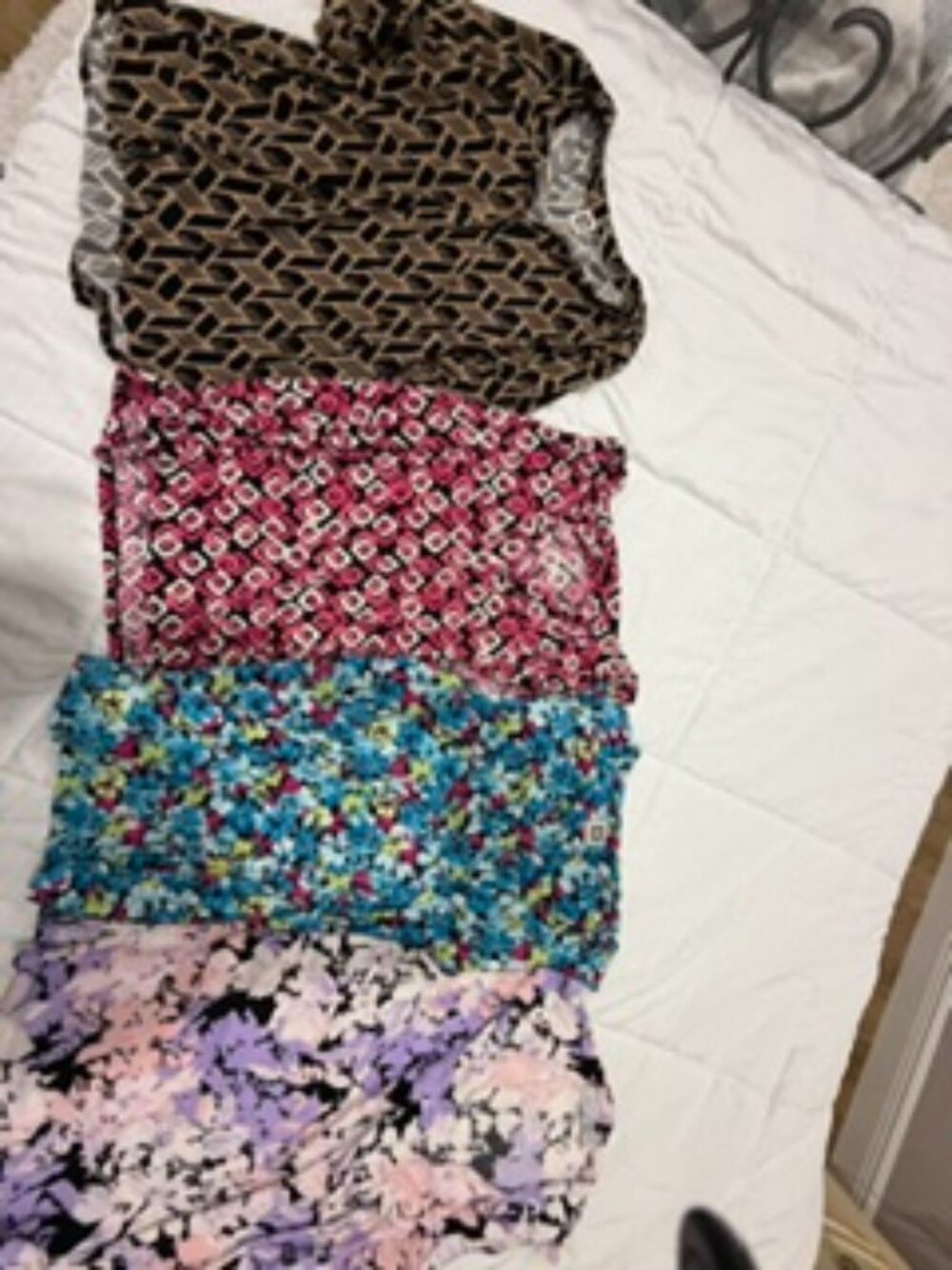 Bundle of 4 Blouses Size 1X: 3 Anne Klein, 1 Kasper